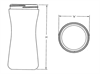 MODIFIED ROUND from Plastic Bottle Corporation